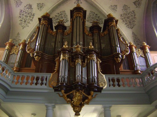 Lausanne - St François - orgue.JPG